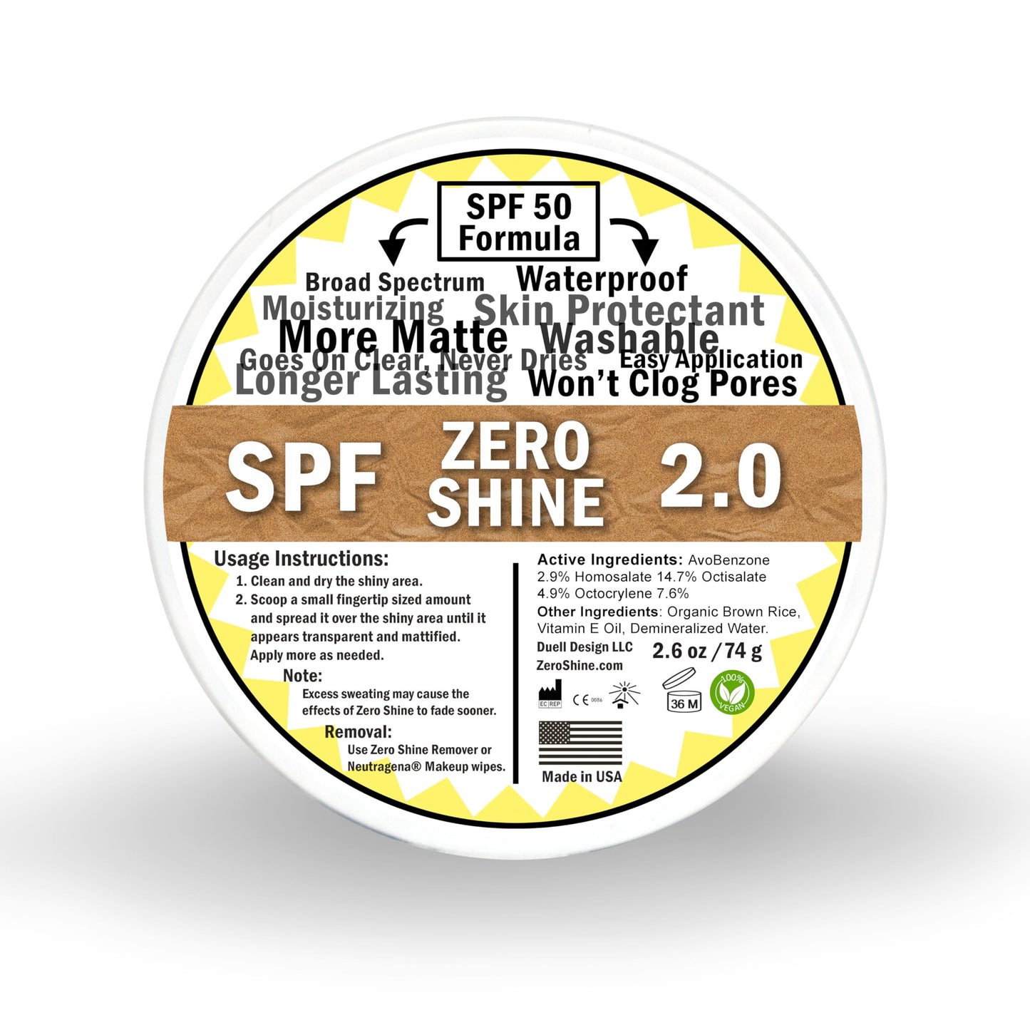 SPF Zero Shine Matte Moisturiser – 74g  | Official Website
